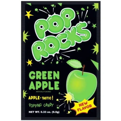 Pop Rocks Bonbons Pétillants À La Pomme Verte