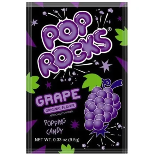 Pop Rocks Bonbons Pétillants Au Raisin