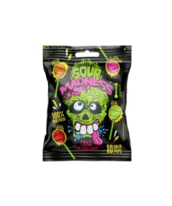 Sour Madness Sucettes Acidulés Sachet