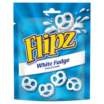 FLIPZ BRETZEL AU CHOCOLAT BLANC