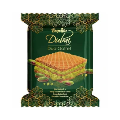 dubai duo gaufrette pistache