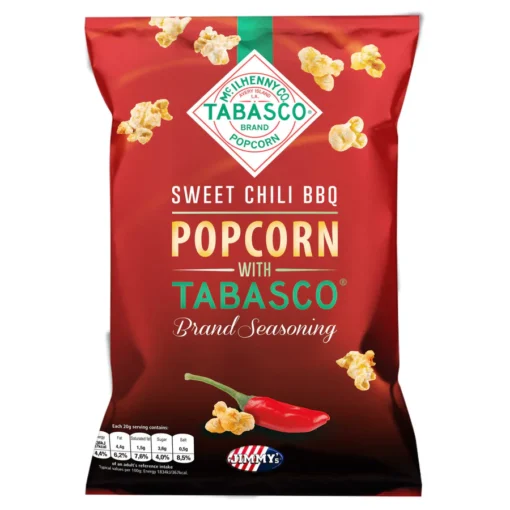 tabasco popcorn bbq